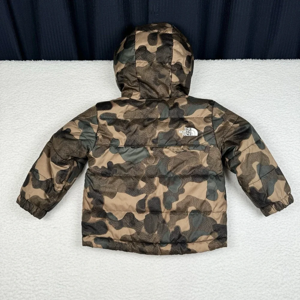 The North Face Reversible Mount Chimbo Camo Jacket - Youth Kids (13.5 x 12)
